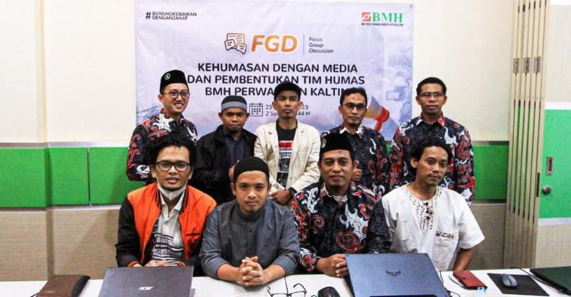 Laznas BMH menggelar FGD melalui Perwakilan Kalimantan Timur untuk menerima saran dan kritik guna tingkatkan mutu dan kuantifikasi literasi zakat.