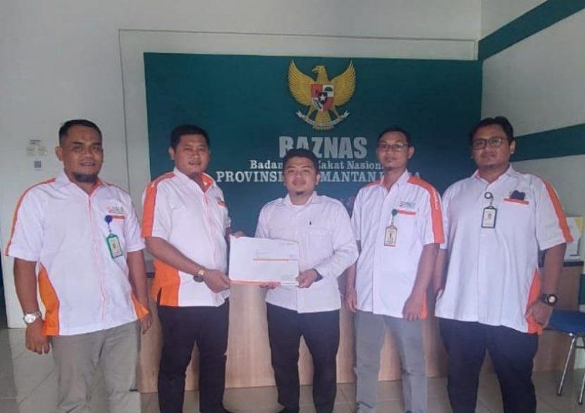 Laznas BMH Perwakilan Kalimantan Utara (Kaltara) menyerahkan laporan kinerja keuangan semester 1 kepada Baznas Provinsi Kaltara, Senin (12/9/2022).