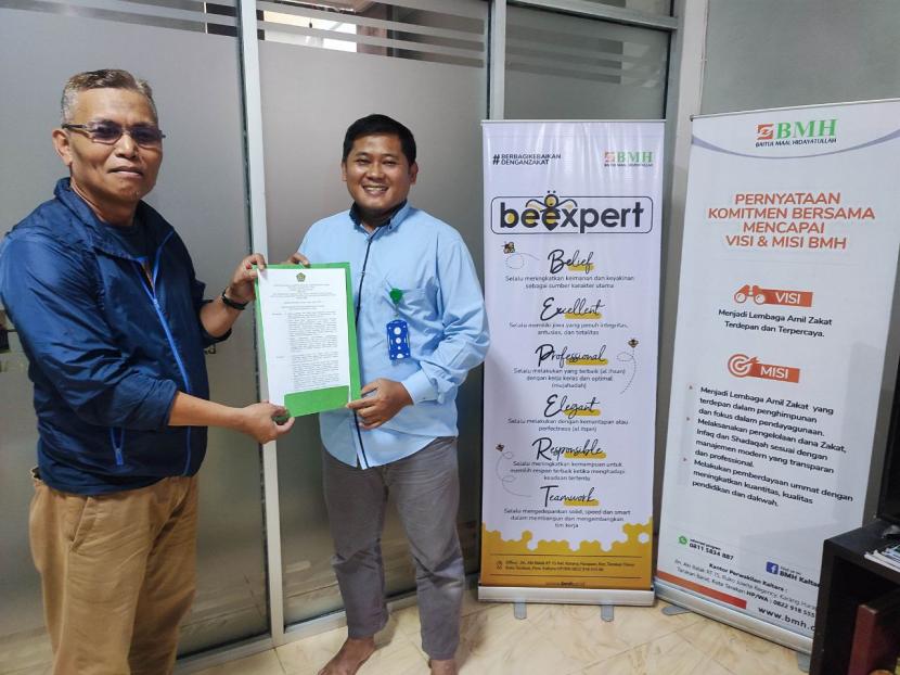 Laznas BMH Perwakilan Kalimantan Utara (Kaltara)  resmi menerima SK Perpanjangan Izin Operasional dari Kemenag Kaltara  untuk lima tahun ke depan. 
