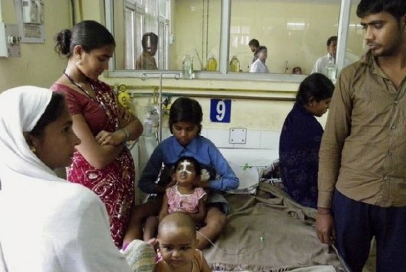 Lebih dari 6.500 anak meninggal karena penyakit radang otak (Encephalitis) di India sejak pertama kali dideteksi pada 1978