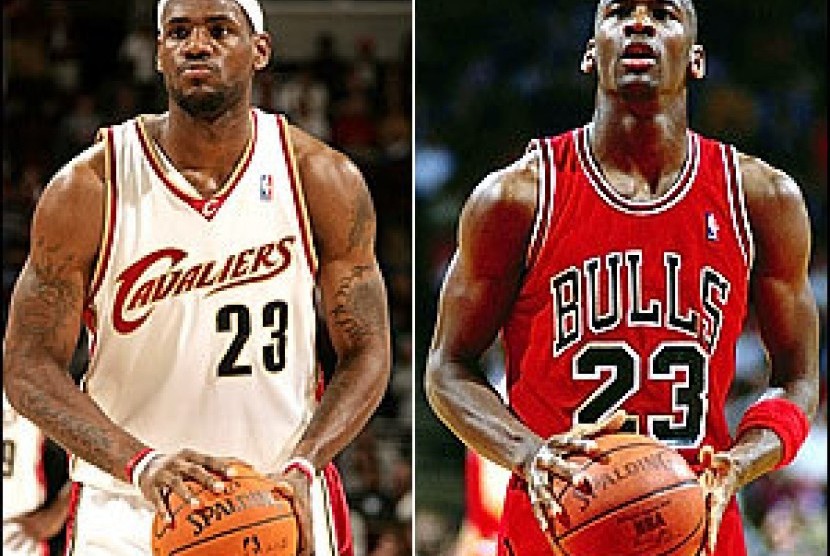 LeBron James dan Michael Jordan