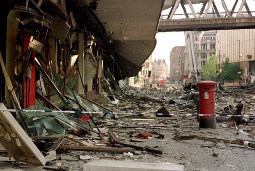 Ledakan bom terjadi di Manchester, Inggris (Ilustrasi)