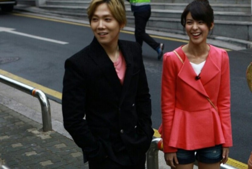 Lee Hong Ki and Fujii Mina