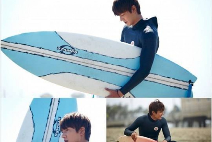 Lee Min Ho di Malibu, California 