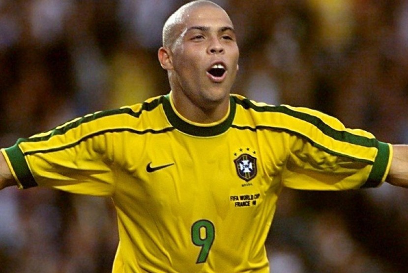 Legenda sepakbola Brasil Ronaldo Luis Nazario de Lima 