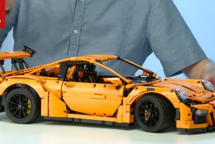 Lego Porsche 911 Gt3 Rs Kembali Jadi Rebutan Republika Online