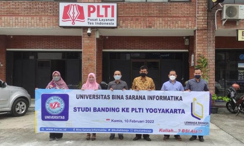 Lembaga Bahasa Universitas BSI gelar audiensi dan ajukan kerja sama dengan PLTI Yogyakarta. 
