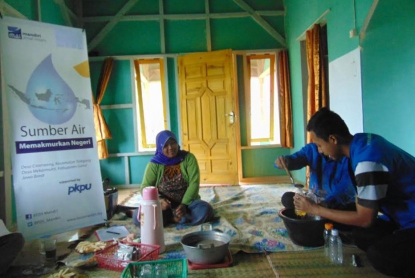  Lembaga Kemanusiaan PKPU memberikan edukasi kepada Kader Berdaya tentang jamban sehat, (21/10).