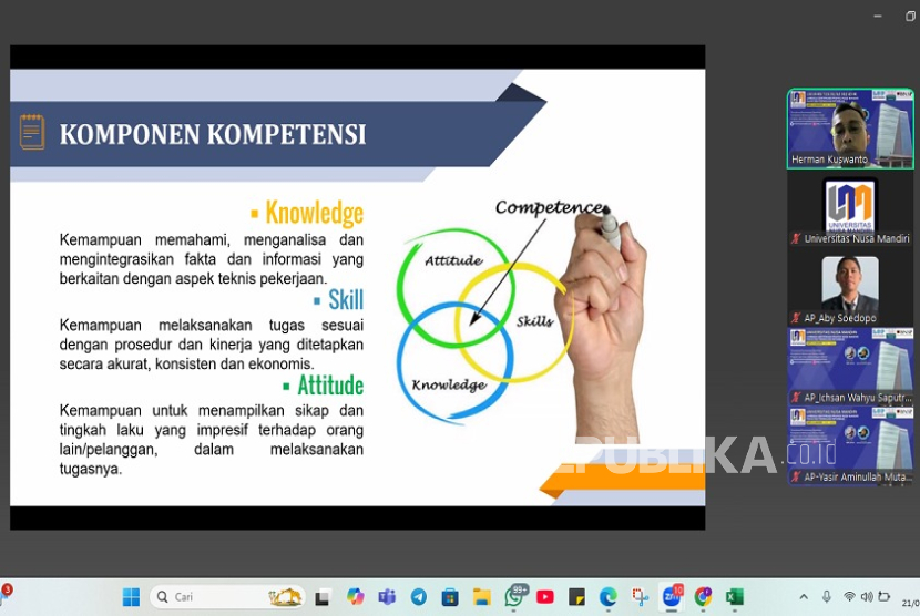 Lembaga Sertifikasi Profesi (LSP) Nusa Mandiri bekerja sama dengan Fakultas Teknologi Informasi (FTI) menyelenggarakan kegiatan Pembekalan Sertifikasi Kompetensi Cisco Networking Academy, Sabtu (21/6/2025). 