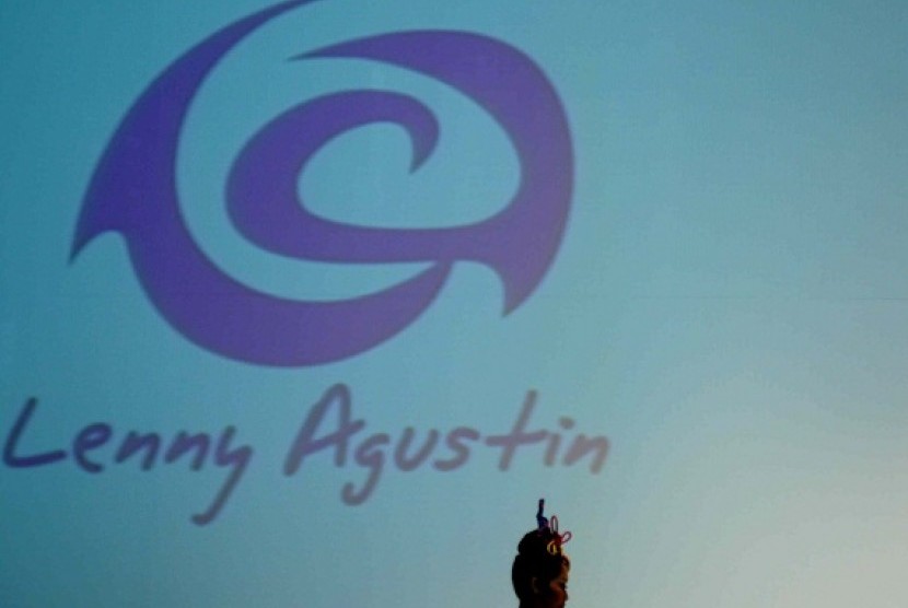 Lenny Agustin's clothing line logo (file photo)