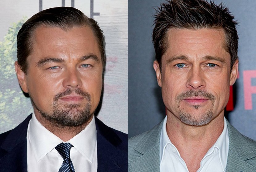 Leonardo DiCaprio dan Brad Pitt 