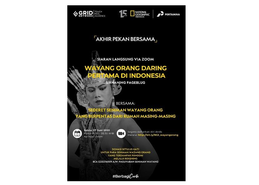 Lestarikan Budaya, Pertamina Gelar Wayang Orang Virtual.