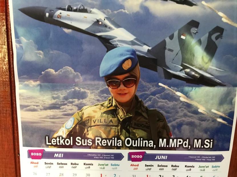 Letnan Kolonel (Sus.) Revilla Oulina Piliang, M.Pd, M.Si, Komandan pasukan PBB perempuan pertama yang berasal dari Sumatera Barat 