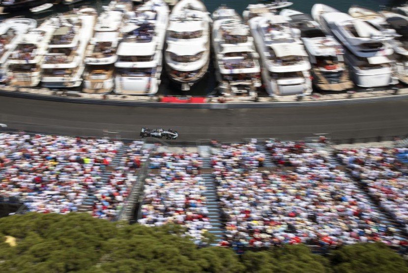 GP Monaco di Sirkuit Monte Carlo.