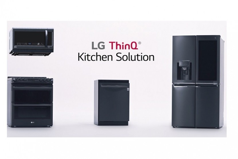 LG perkenalkan dapur masa depan yang saling terkoneksi.