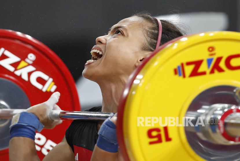 Lifter putri Indonesia, Lisa Setiawati gagal memberikan emas pada ajang Sea Games 2019 di Filipina.