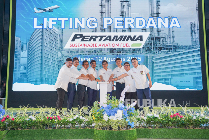 Lifting Perdana Sustainable Aviation Fuel (SAF) di Kilang Pertamina Cilacap pada Selasa (12/8)