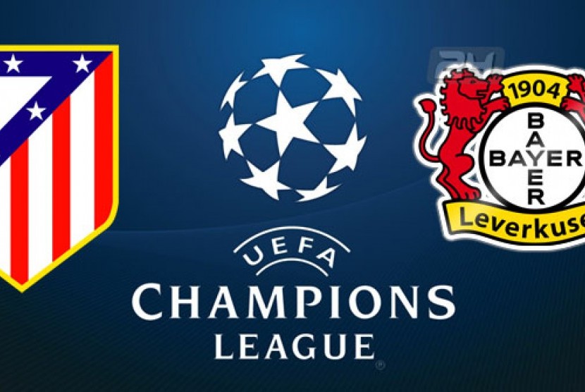 Liga Champions, Atletico Madrid vs Bayer Leverkusen