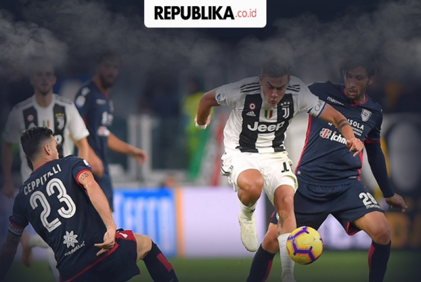 Liga Italia,  Juventus vs Cagliari