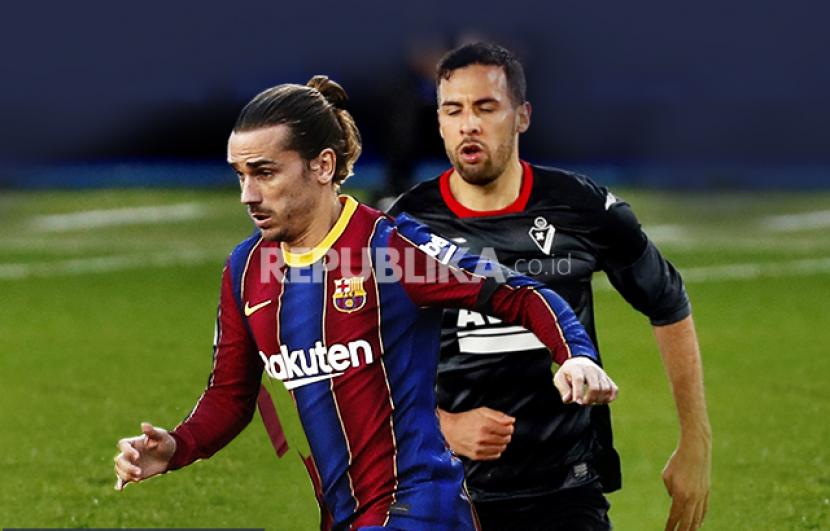 Liga Spanyol, Barcelona vs Eibar