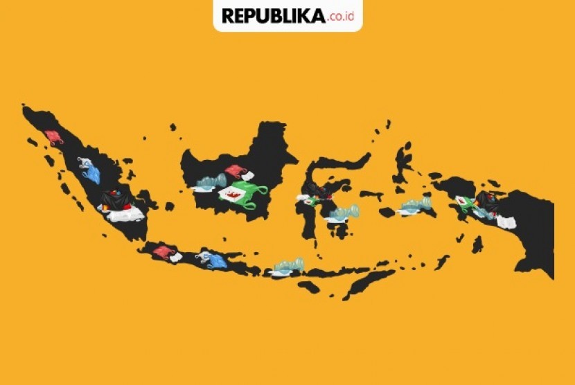 Limbah sampah impor di Indonesia.