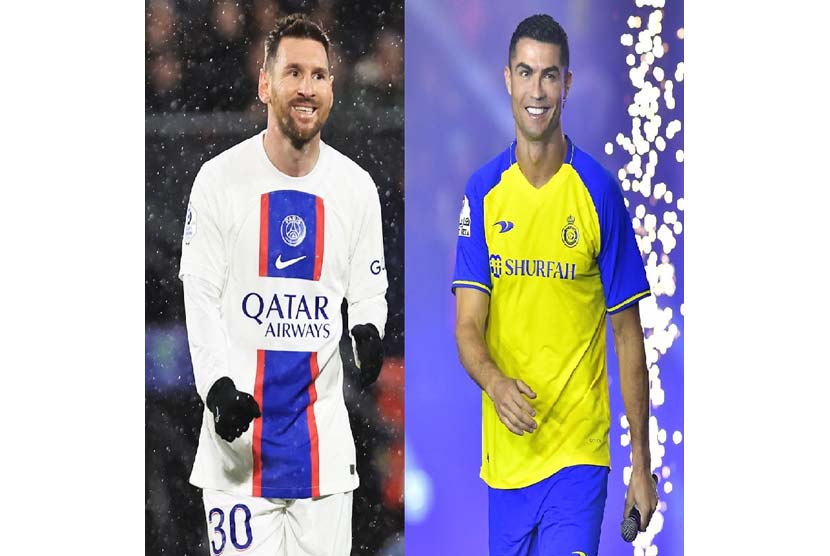 Lionel Messi dan Cristiano Ronaldo akan berhadapan di Riyadh pada Jumat (20/1/2023) dini hari WIB.