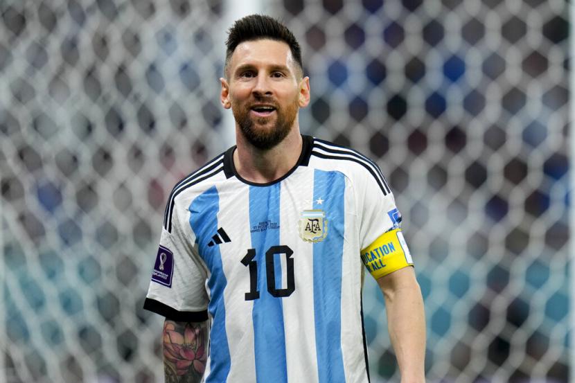 Bintang asal Argentina Lionel Messi.