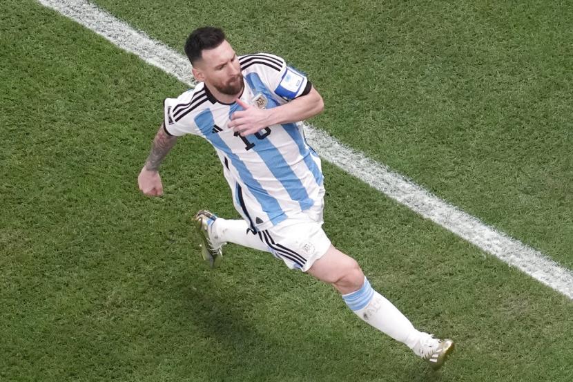 Bintang asal Argentina, Lionel Messi.