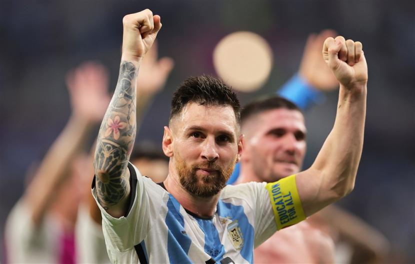 Bintang asal Argentina, Lionel Messi.