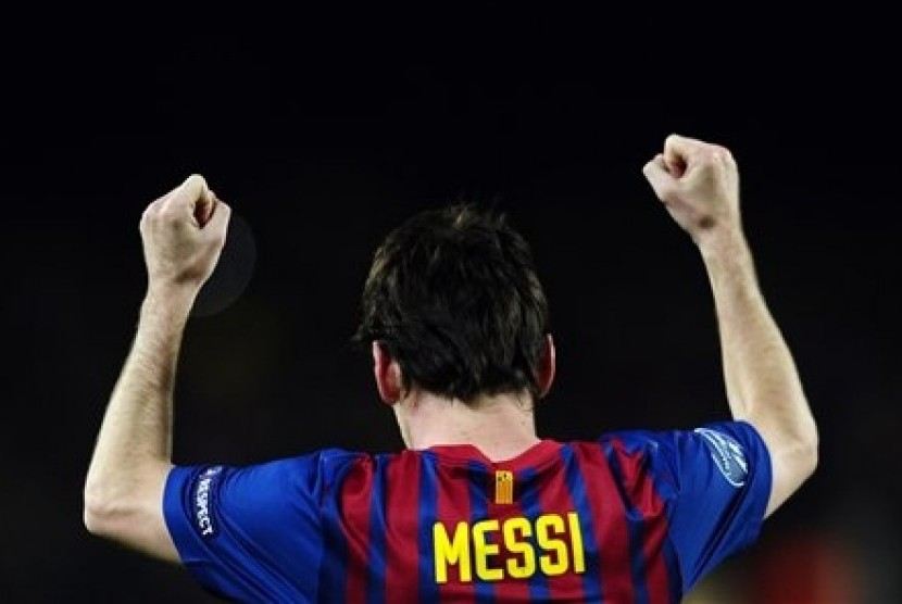 Lionel Messi     (Foto : Manu Fernandez/AP)
