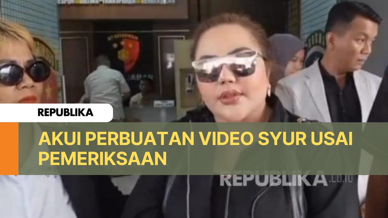 Lisa  Akui Perbuatannya Usai Pemeriksaan Video Syur di Polda Jabar