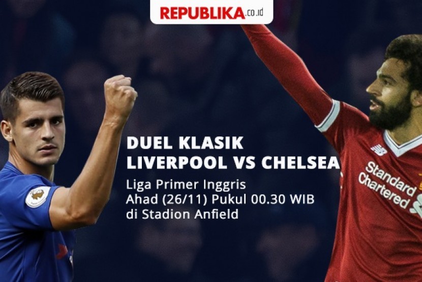 Menyambut Duel Klasik Liverpool Vs Chelsea | Republika Online