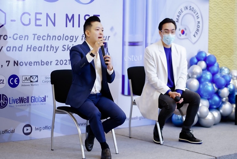 LiveWell Global menghadirkan produk terbaru dengan teknologi canggih dan modern dari Korea Selatan. Teknologi yaitu Esteo Hydro-Gen Mist generasi ke-3, produk perawatan kulit dengan teknologi air hidrogen.