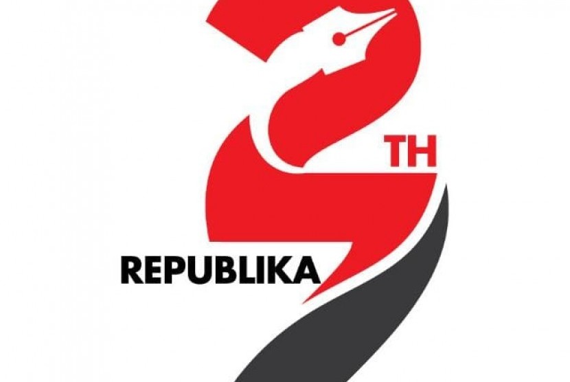 Logo 27 tahun Republika.