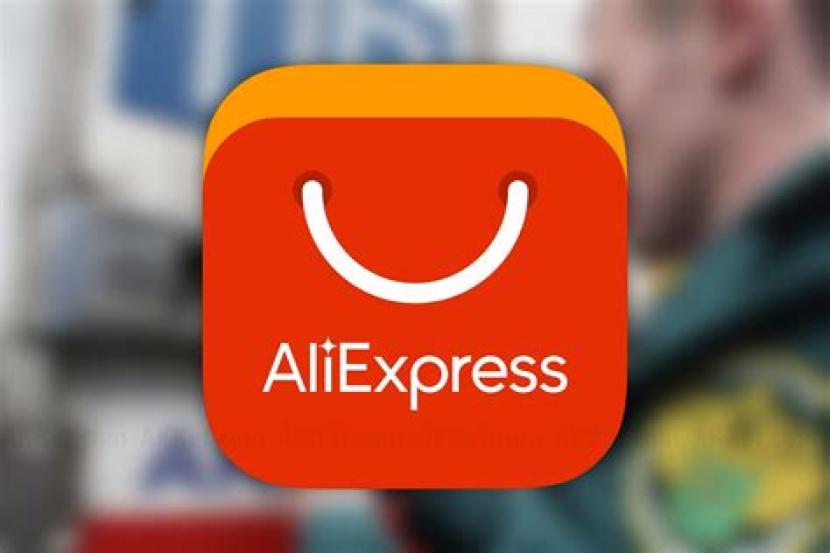 Logo AliExpress. Raksasa e-commerce China diminta untuk mematuhi undang-undang Korea Selatan tentang perlindungan data pribadi.