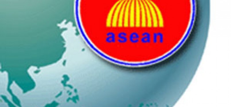 Logo ASEAN. ASEAN dan Kanada mendorong negosiasi perdagangan bebas