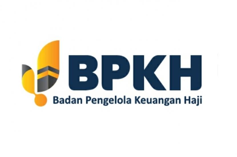 Logo Badan Pengelola Keuangan Haji (BPKH). Badan Pengelola Keuangan Haji (BPKH) dan PT Bank Syariah Indonesia Tbk (BSI) menandatangani kerja sama rangka peningkatan pengadministrasian efek syariah milik BPKH di kustodian BSI.