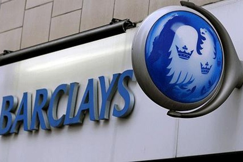 Logo Barclays Plc, bank terbesar kedua di Inggris