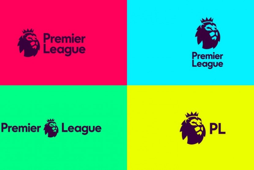 Logo baru Liga Primer Inggris. (Ilustrasi) Klub-klub Liga Primer Inggris akan berkonsultasi dengan pemain, terkait dengan kemungkinan pemotongan gaji 30 persen dampak pandemi corona.