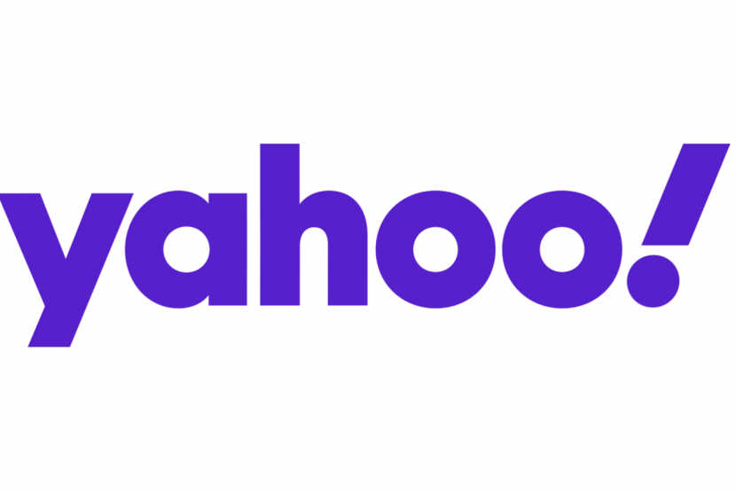 Logo baru Yahoo. Dua layanan web perintis era internet, Yahoo dan AOL, telah dijual lagi setelah pemilik terbaru gagal memulihkan kekayaan mereka.