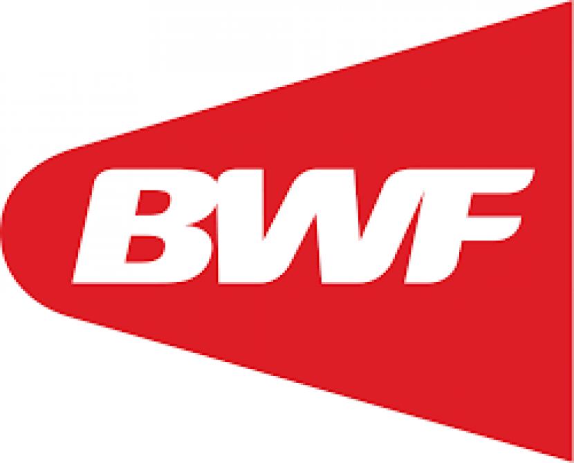 Logo Federasi Bulu Tangkis Internasional (BWF).