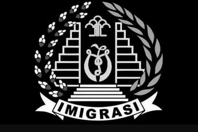 Logo hitam Dirjen Imigrasi 