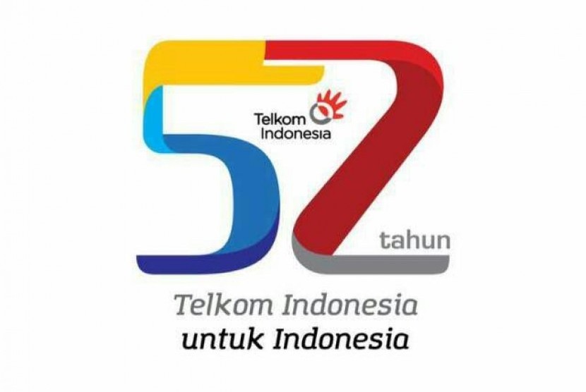 Logo HUT Telkom ke 52