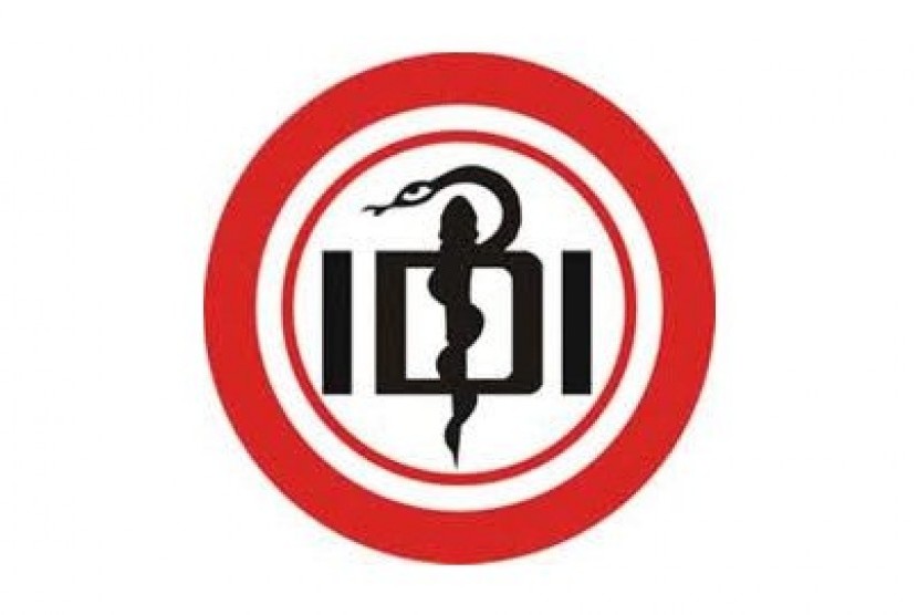 Logo Ikatan Dokter Indonesia (ilustrasi). PB IDI menyatakan, belum ada pembahasan tentang vaksinasi ulang bagi tenaga kesehatan.