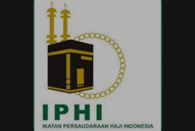 Logo Ikatan Persaudaraan Haji Indonesia (IPHI). IPHI resmi mendapatkan hak eksklusif dari negara sebagai merk terdaftar dan tercatat pada Direktorat Jendral kekayaan intelektual Kementerian Hukum dan Hak Asasi Manusia (Kemenkumham). 