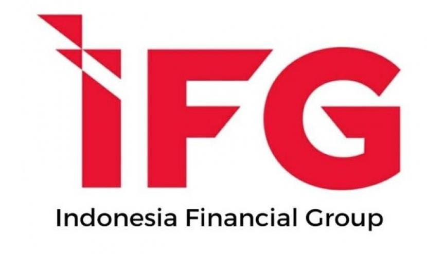 Logo Indonesia Financal Group (IFG). IFG Life akan menerima 300 ribu polis Jiwasraya.
