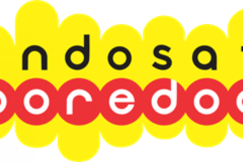 Logo Indosat Ooredoo. PT Indosat Tbk berkomitmen melanjutkan momentum pertumbuhan pada 2021. 