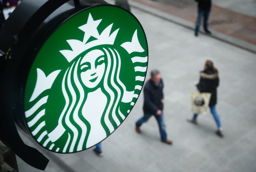 Logo kedai kopi Starbucks