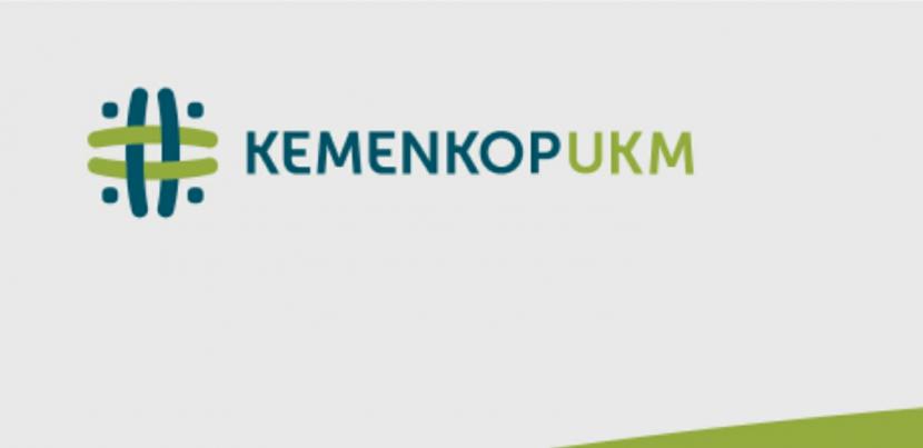 Logo Kementerian Koperasi dan UKM. Kementerian Koperasi dan UKM (Kemenkop) mendorong pelaku Usaha Mikro Kecil Menengah (UMKM) agar mendapatkan hak kekayaan intelektual (HKI).