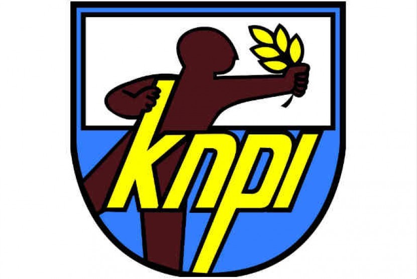 Haris Pertama melakukan perombakan pengurus teras KNPI. Logo KNPI